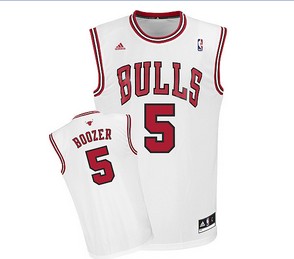 NBA Chicago Bulls #5 Carlos Boozer Jersey